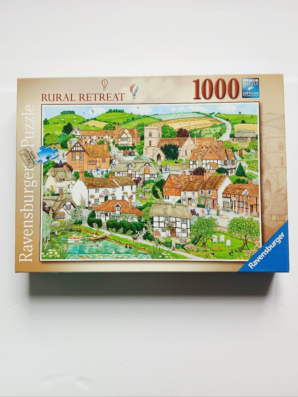 Rural Retreat 1000-piece puzzle by Ravensburger